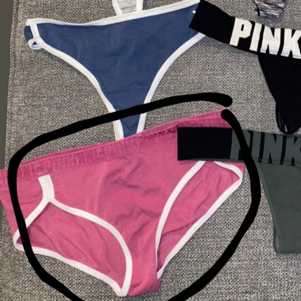 Pink panties size medium